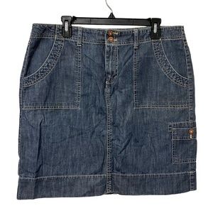 GH Bass Heritage Denim Jean Skirt